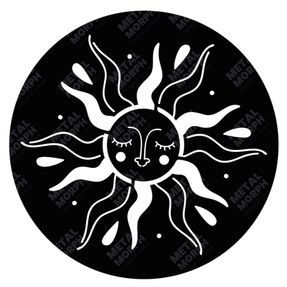Sun Wall Art | DXF File for CNC Cutting