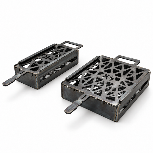 Small & Large Portable Grill Set | DXF Files + Fabrication Plans